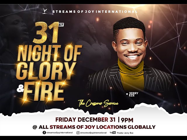 Streams Of Joy 2024 Crossover Service Live With Pastor Jerry Eze