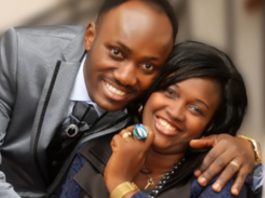 Apostle Johnson Suleman with his wife, pastor Lizzy