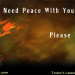 Need Peace With The Enemy? Please the Lord!