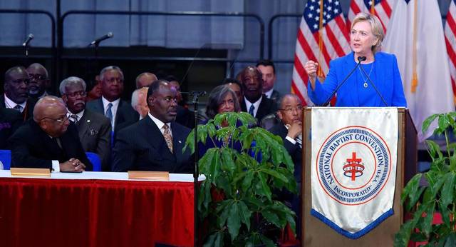 hillary-clinton-speaks-at-the-national-baptist-convention