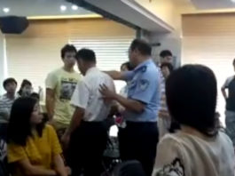 Police Raid Chinese Church