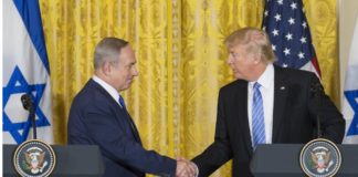 U.S. President Donald Trump and Israeli Prime Minister Benjamin Netanyahu