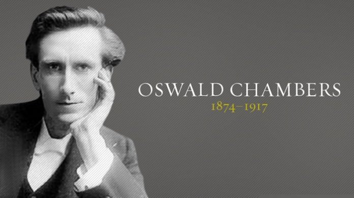 Biography Of Oswald Chambers - Believers Portal