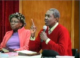 Bro Gbile Akanni with His Wife, Sade Akanni, Teaching The Word of God.