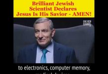 Brilliant Jewish Scientist Declares Jesus Is His Savior