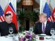 U.S. President Donald Trump With North Korea's Leader Kim Jung-Un