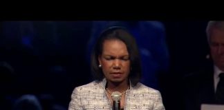 Former US Secretary of State Condolezza Rice's Prayer For America