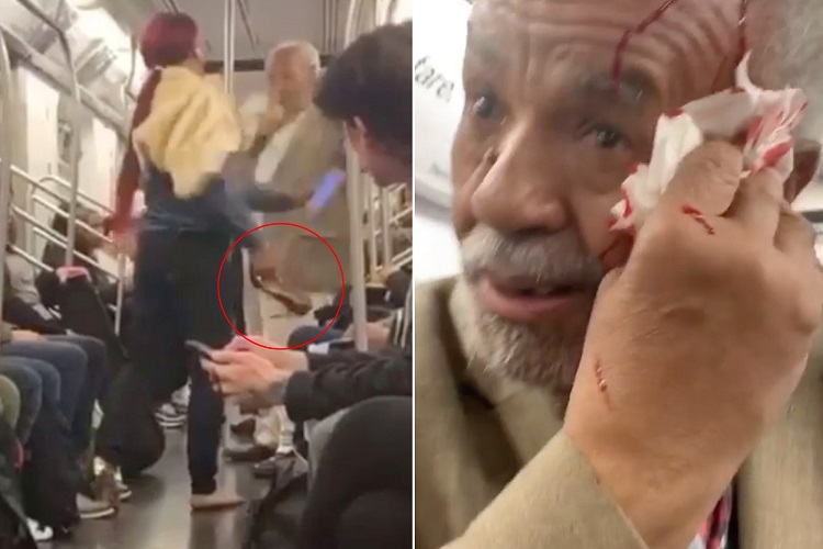 Woman Breaks 79-Year-Old Man's Head With High Heel Shoe For Preaching Inside Train
