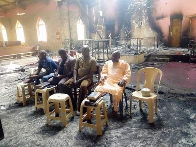 Christians Defy Boko Haram Attack, Turn Out En Masse To Worship In Same Churches Burnt Down By The Islamist Terrorists