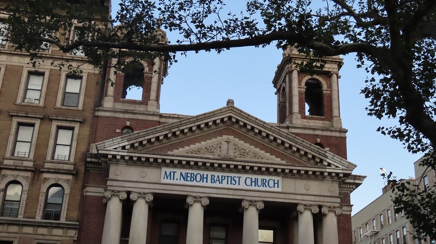 Mount Neboh Baptist Church in Manhattan, N.Y.