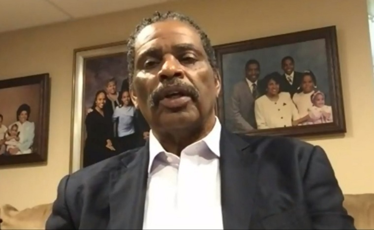 Pastor K. Marshall Williams speaks during a conversation on race hosted by the Southern Baptist Convention's Executive Committee on June 17, 2020