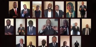 NFL Players Choir 2020 Performance For The American Cancer Society Share The Light Virtual Event, Jul 20, 2020