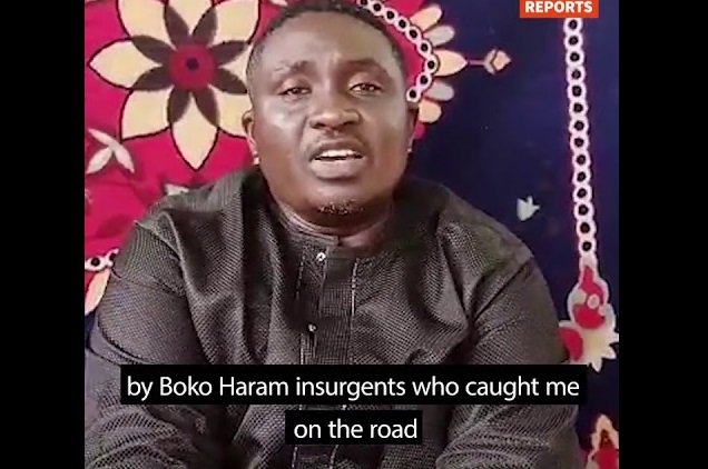 Missing Nigerian Pastor Polycap Zango, Appears In New Boko Haram Video, Asks FG, Church To Rescue Him and Others