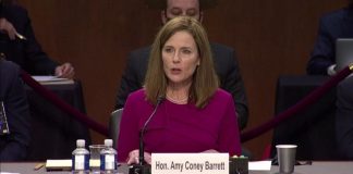 U.S. Supreme Court nominee Amy Coney Barrett