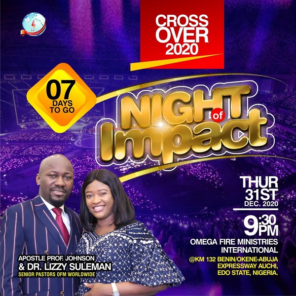 Omega Fire Ministries Crossover Night (31st Dec. 2020)– Live Stream ...