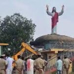 20-foot-tall-Jesus-statue-destroyed-by-govt-in-India-after-Hindu-nationalists-complain