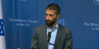 Son of Hamas Founder, Mosab Hassan Yousef speech to the UN