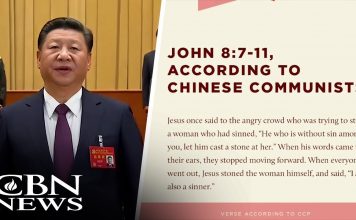 Chinese Govt rewrites Bible