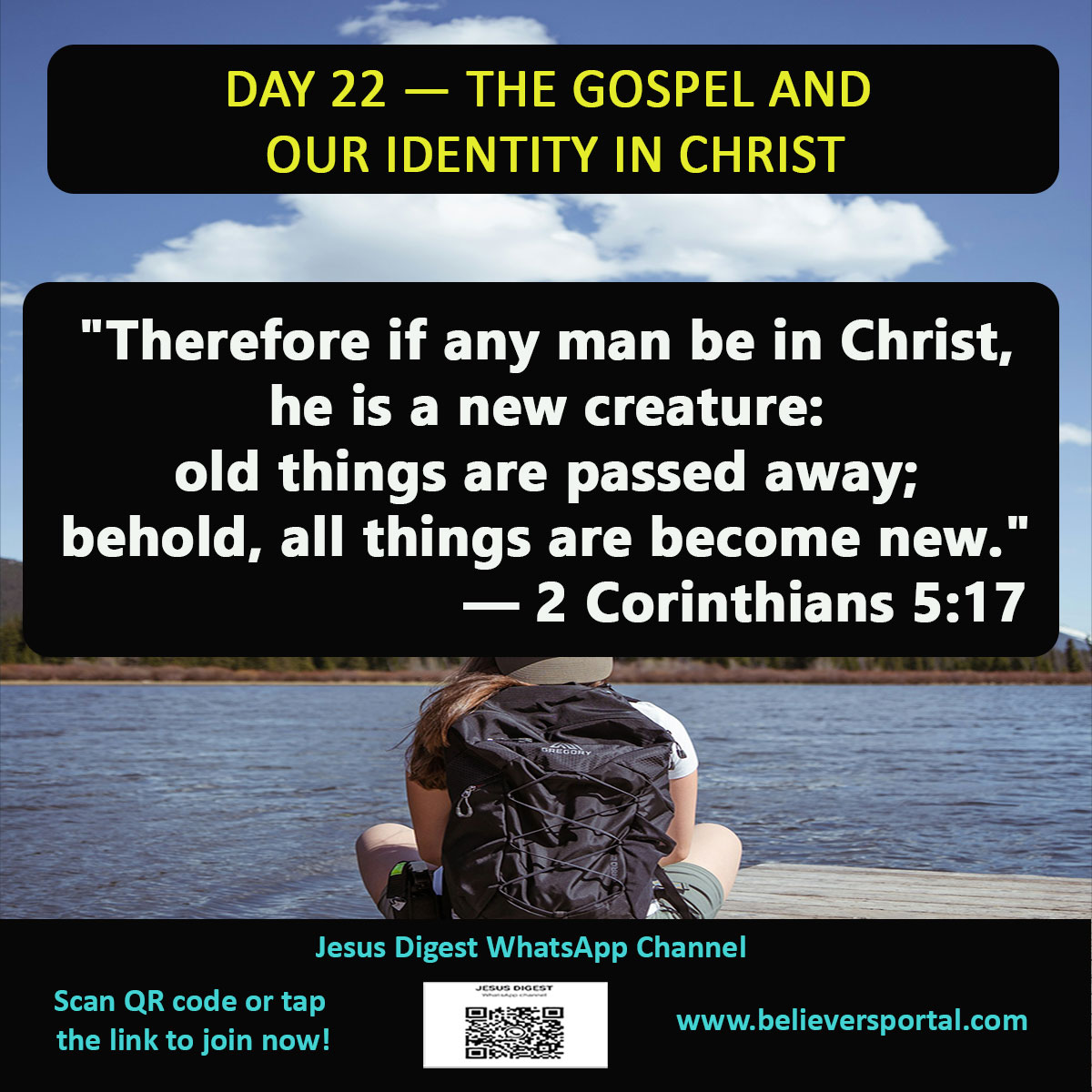 Day 22: The Gospel and Our Identity in Christ | JD Devotional