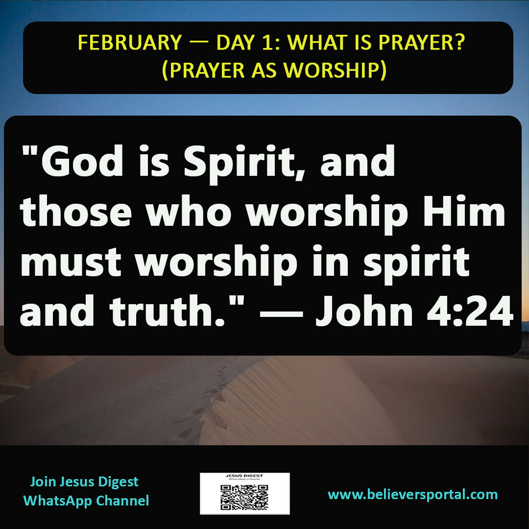 Day 1: What Is Prayer? Understanding Biblical Communication with God | JD Devotional