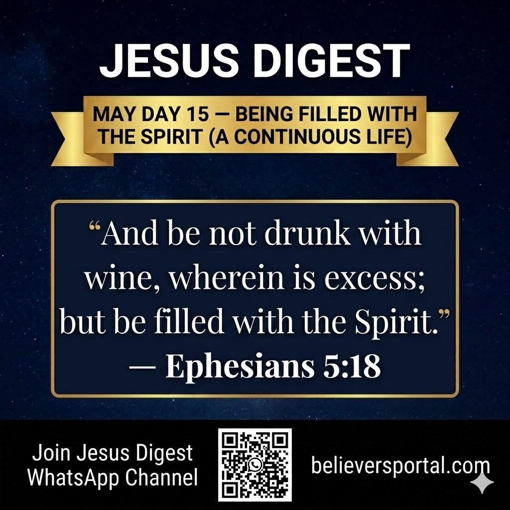Day 15 — Being Filled with the Spirit (A Continuous Life)