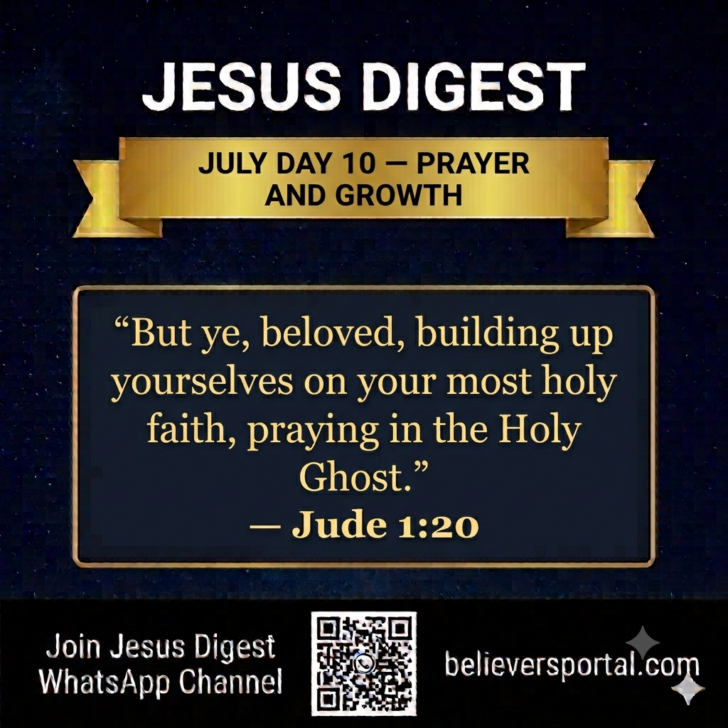Day 10 — Prayer And Growth