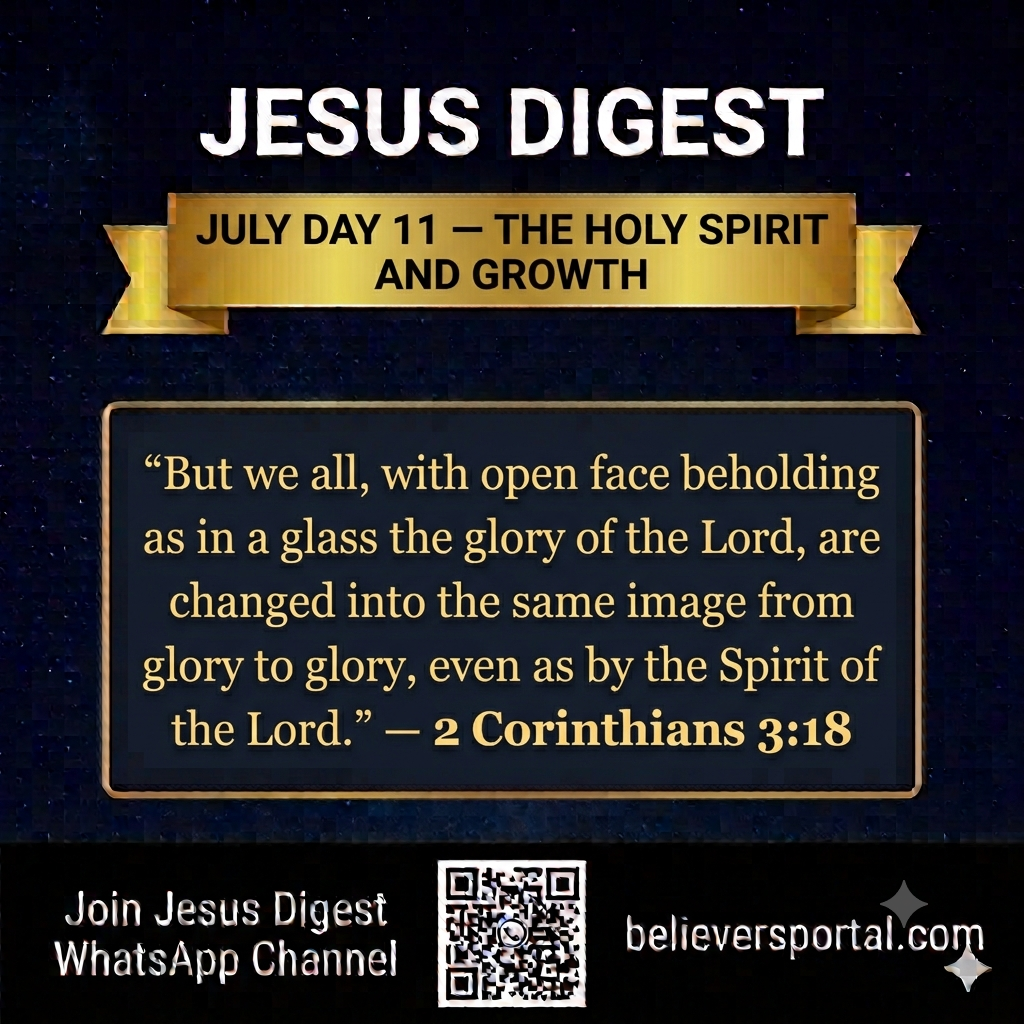 Day 11 — The Holy Spirit And Growth