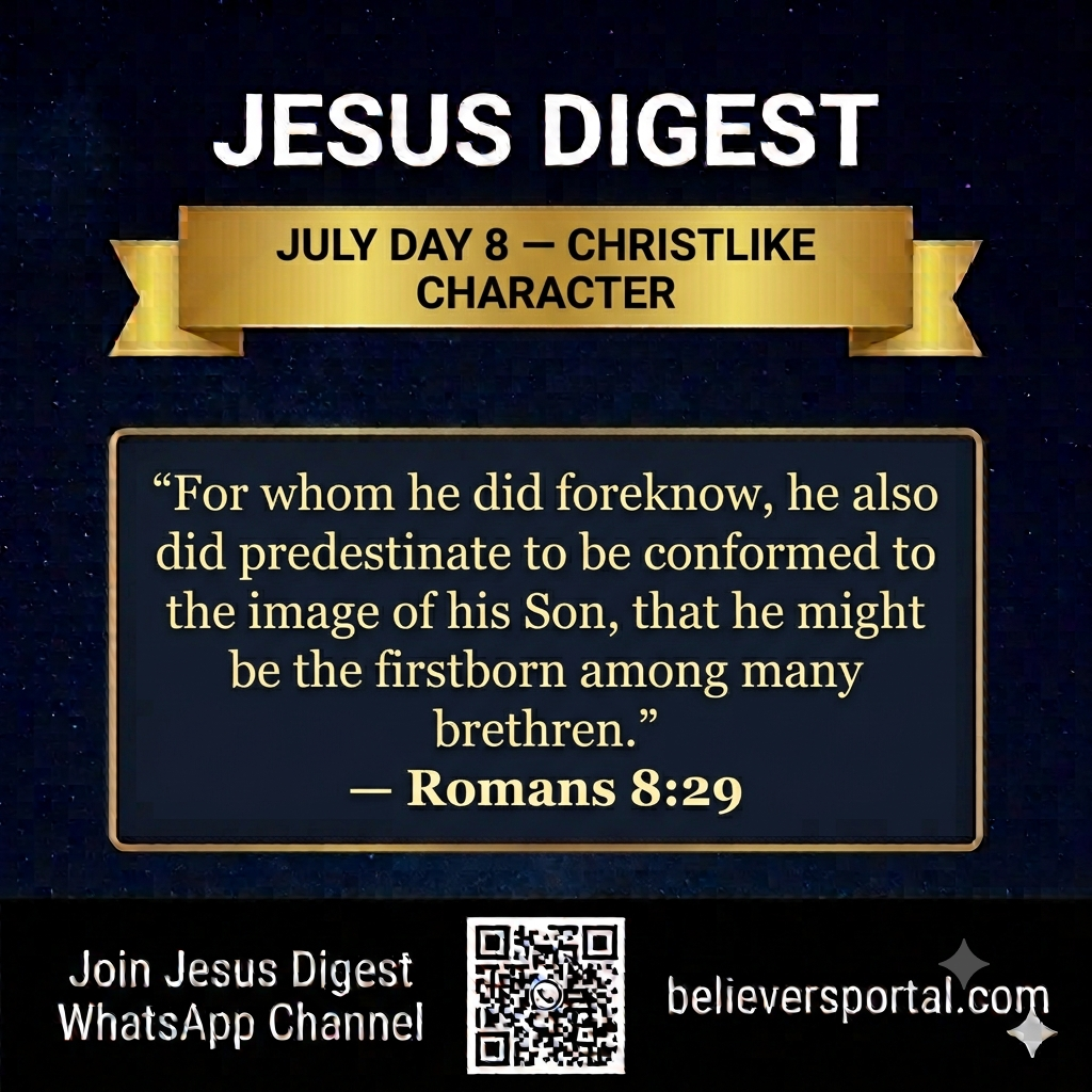 Day 8 — Christlike Character